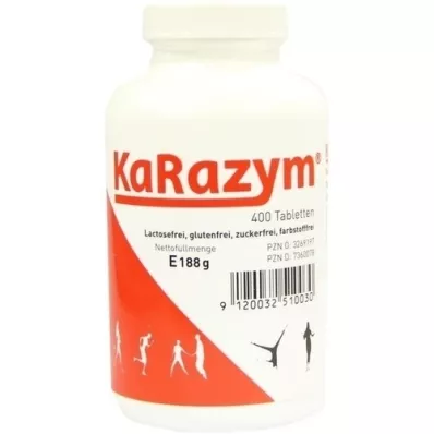 KARAZYM enterische tabletten, 400 stuks