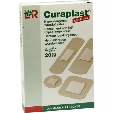 CURAPLAST Strips gevoelig gesorteerd, 20 stuks