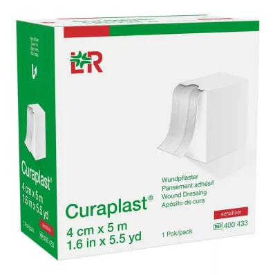 CURAPLAST Wondverband, gevoelig 4 cm x 5 m, 1 st