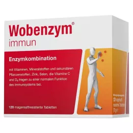 WOBENZYM immune enterische tabletten, 120 stuks