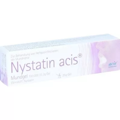 NYSTATIN acis mondgel, 25 g