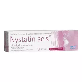 NYSTATIN acis mondgel, 25 g