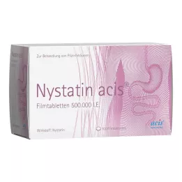 Nystatine acis filmomhulde tabletten, 100 stuks