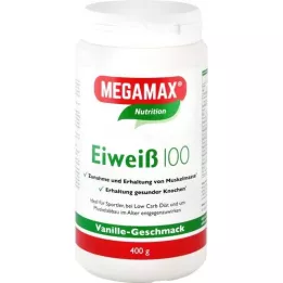 EIWEISS 100 Vanille Megamax poeder, 400 g