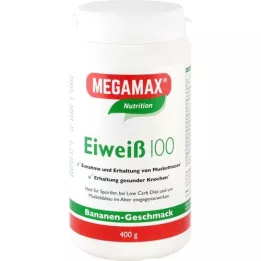 EIWEISS 100 Banaan Megamax poeder, 400 g