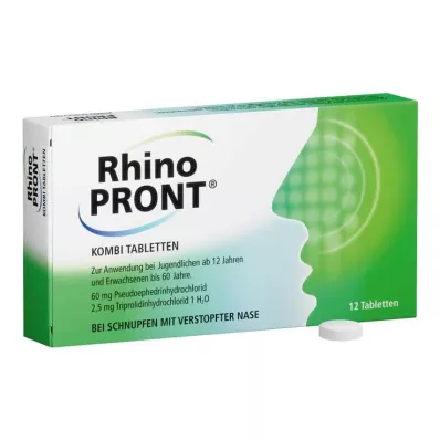 RHINOPRONT Combitabletten, 12 stuks