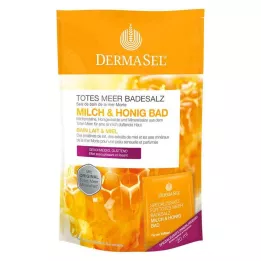 DERMASEL Dode Zee badzout+melk&amp;Honing SPA, 1 p