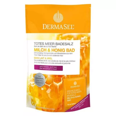 DERMASEL Dode Zee badzout+melk&amp;Honing SPA, 1 p