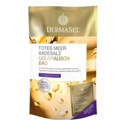 DERMASEL Dode Zee Badzout+Goud EXCLUSIEF, 1 P