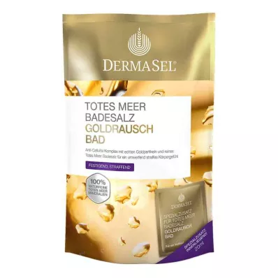 DERMASEL Dode Zee Badzout+Goud EXCLUSIEF, 1 P