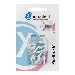 PIC BRUSH Interdentale b.vervanging b.2 mm wit, 12 st