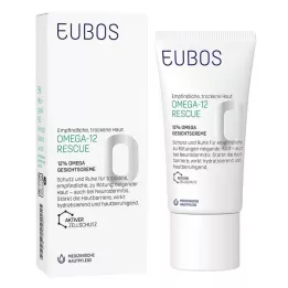 Eubos Omega-12 Rescue 12% Omega Gezichtscrème, 50 ml