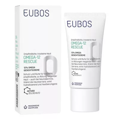 Eubos Omega-12 Rescue 12% Omega Gezichtscrème, 50 ml Eubos Omega-12 Rescue 12% Omega Gezichtscrème, 50 ml