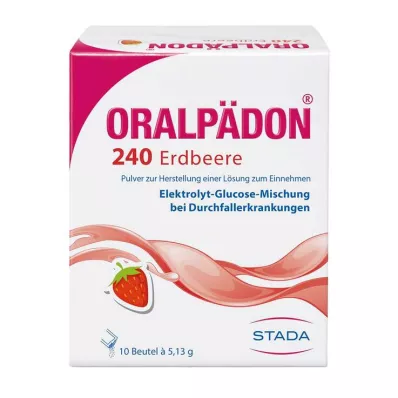 Oralpädon® 240 aardbei, 10 st Oralpädon® 240 aardbei, 10 st