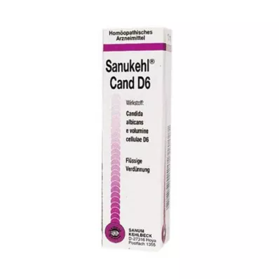 SANUKEHL Kaars D 6 druppels, 10 ml SANUKEHL Kaars D 6 druppels, 10 ml