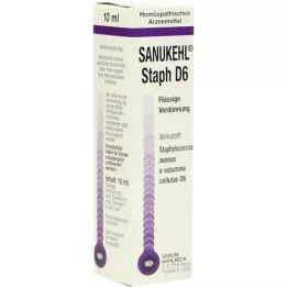 SANUKEHL Staph D 6 druppels, 10 ml