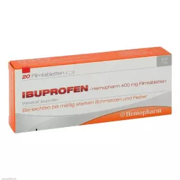 IBUPROFEN Hemopharm 400 mg filmomhulde tabletten, 20 st