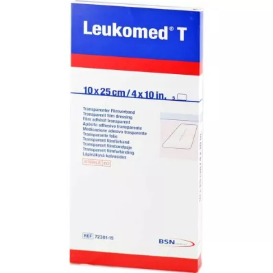 LEUKOMED T steriel 10x25 cm, 5 stuks