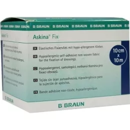 ASKINA Fixatievlies 10 cmx10 m hypoallergeen, 1 st