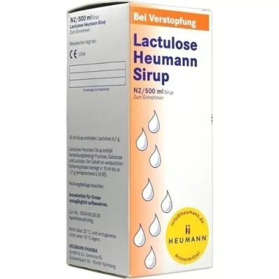 LACTULOSE Heumann siroop, 500 ml
