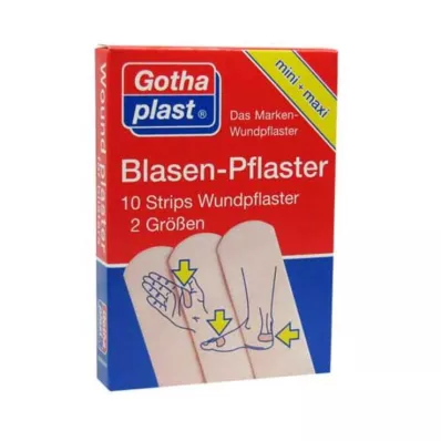 GOTHAPLAST Huidblaarpleister, 10 stuks