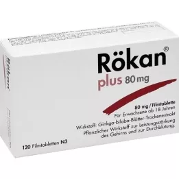 RÖKAN Plus 80 mg filmomhulde tabletten, 120 stuks