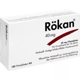 RÖKAN 40 mg filmomhulde tabletten, 120 stuks