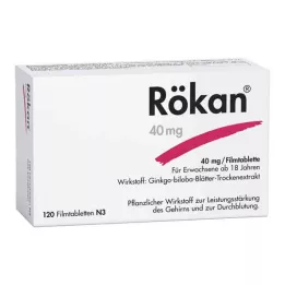 RÖKAN 40 mg filmomhulde tabletten, 120 stuks