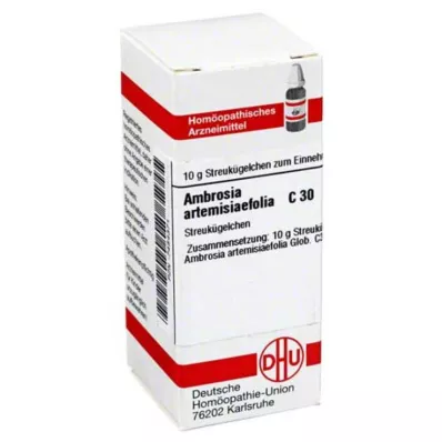 AMBROSIA ARTEMISIAEFOLIA C 30 bolletjes, 10 g AMBROSIA ARTEMISIAEFOLIA C 30 bolletjes, 10 g