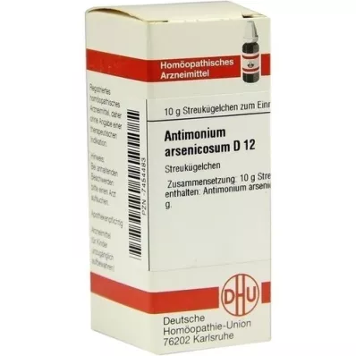 ANTIMONIUM ARSENICOSUM D 12 bolletjes, 10 g