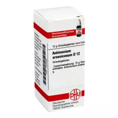 ANTIMONIUM ARSENICOSUM D 12 bolletjes, 10 g ANTIMONIUM ARSENICOSUM D 12 bolletjes, 10 g