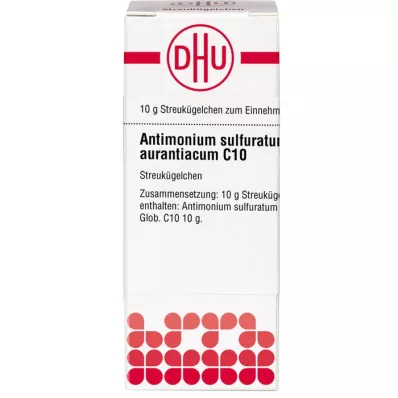 ANTIMONIUM SULFURATUM aurantiacum C 10 bolletjes, 10 g