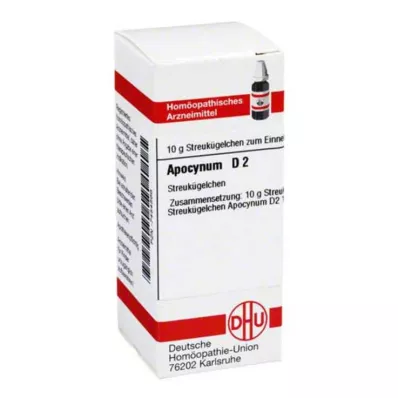 DHU Apocynum D 2 bolletjes, 10 g DHU Apocynum D 2 bolletjes, 10 g