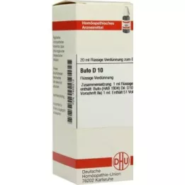 Bufo D10 Verdunning (20 ml)