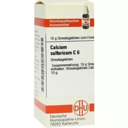 CALCIUM SULFURICUM C 6 bolletjes, 10 g