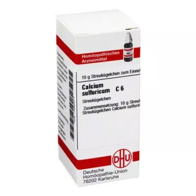 CALCIUM SULFURICUM C 6 bolletjes, 10 g