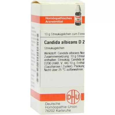 CANDIDA ALBICANS D 200 bolletjes, 10 g CANDIDA ALBICANS D 200 bolletjes, 10 g