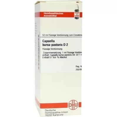 CAPSELLA BURSA pastoris D 2 verdunning, 50 ml