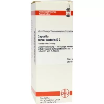 CAPSELLA BURSA pastoris D 2 verdunning, 50 ml