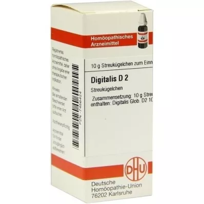 DIGITALIS D 2 bolletjes, 10 g