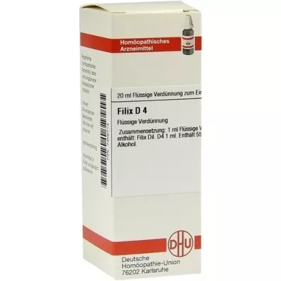 FILIX Verdunning D 4, 20 ml