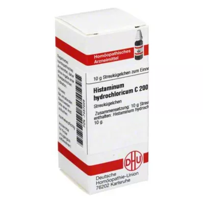 HISTAMINUM hydrochloricum C 200 bolletjes, 10 g HISTAMINUM hydrochloricum C 200 bolletjes, 10 g