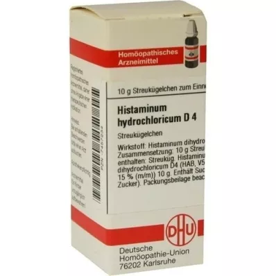 HISTAMINUM hydrochloricum D 4 bolletjes, 10 g