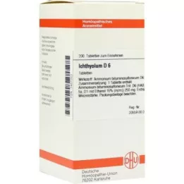 Ichthyolum D6 tabletten (200 stuks)