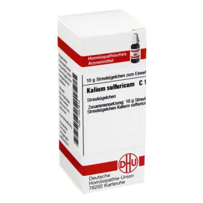 DHU Kalium zwavelicum C 12 bolletjes, 10 g DHU Kalium zwavelicum C 12 bolletjes, 10 g