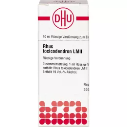 RHUS TOXICODENDRON LM II Verdunning, 10 ml