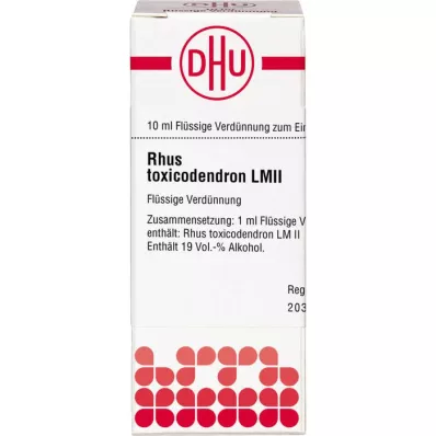 RHUS TOXICODENDRON LM II Verdunning, 10 ml