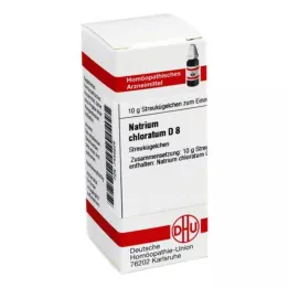 NATRIUM CHLORATUM D 8 bolletjes, 10 g