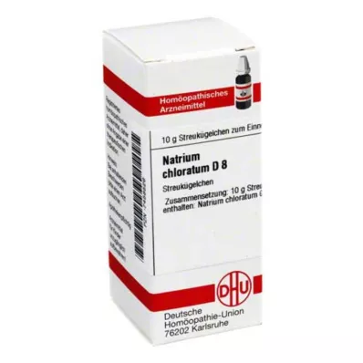 DHU Natriumchloratum D 8 bolletjes, 10 g DHU Natriumchloratum D 8 bolletjes, 10 g