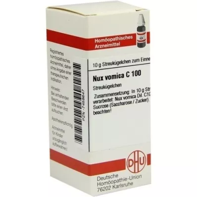 NUX VOMICA C 100 bolletjes, 10 g